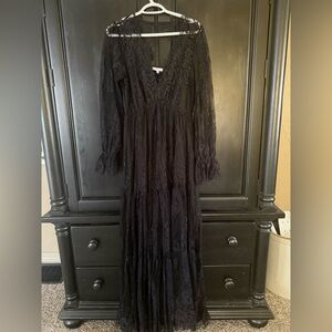 Baltic Born Lg black lace maxi